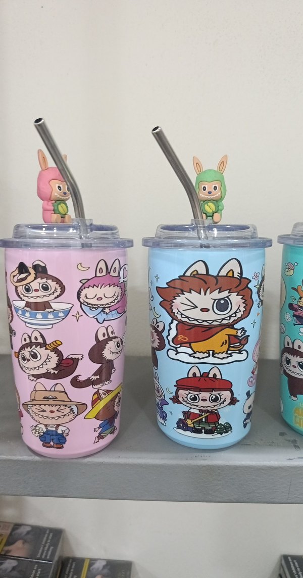 Renkli Çocuk Termos Şişeleri - Görsel 3