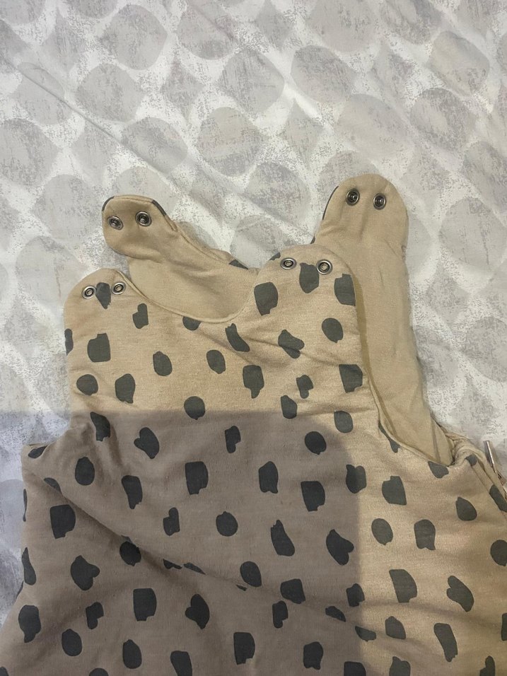 Bej Puantiyeli Bebek Uyku Tulumu 2.5 Tog - Görsel 3