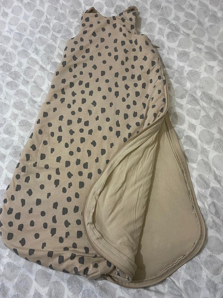 Bej Puantiyeli Bebek Uyku Tulumu 2.5 Tog - Görsel 2