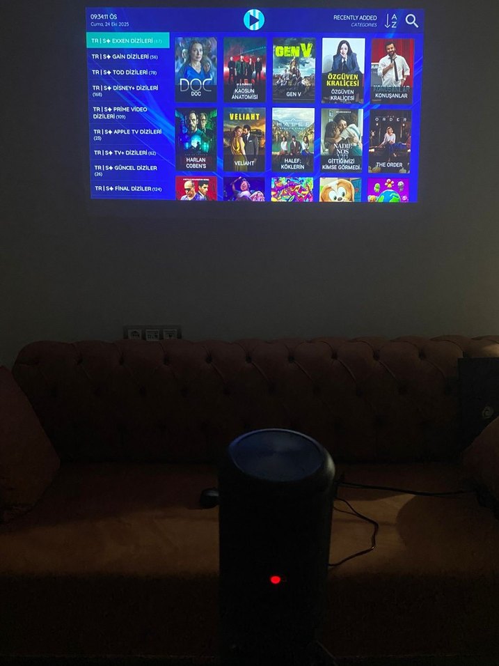 Nebula Capsule II Android TV Mini Projektör Siyah - Görsel 3