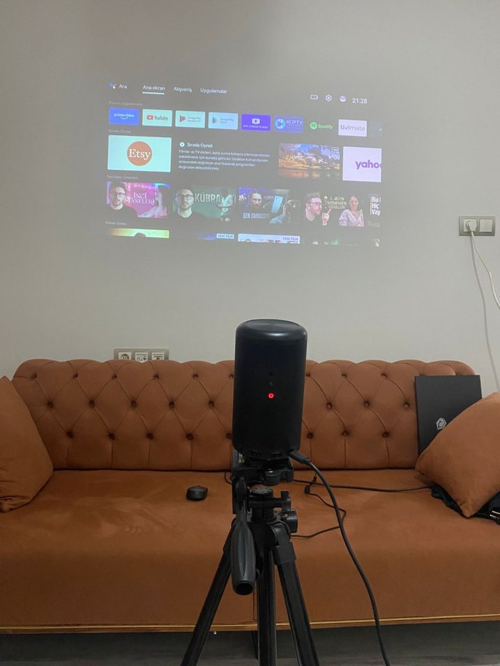 Nebula Capsule II Android TV Mini Projektör Siyah - Görsel 4