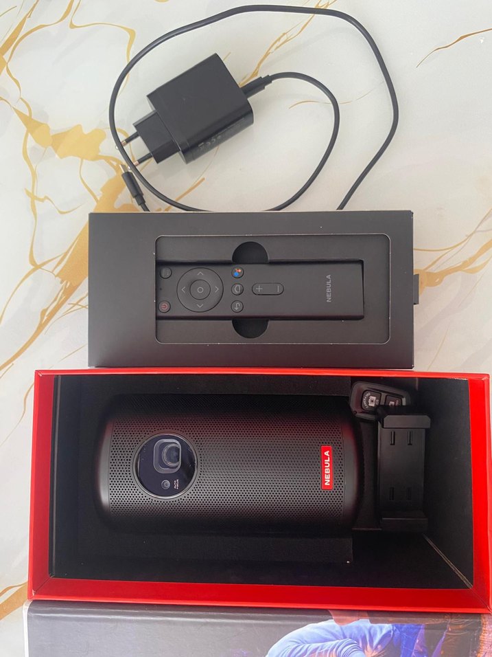 Nebula Capsule II Android TV Mini Projektör Siyah - Görsel 2