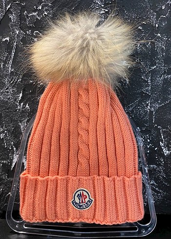 Kürk Detaylı Siyah Yün Kadın Bere - Görsel 2