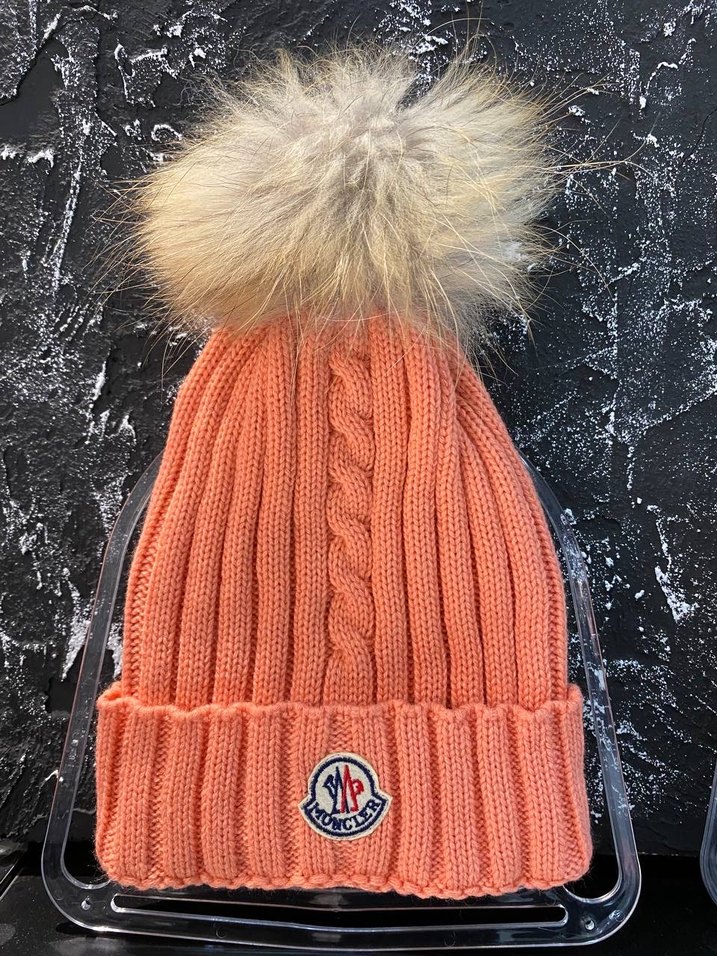 Kürk Detaylı Siyah Yün Kadın Bere - Görsel 2