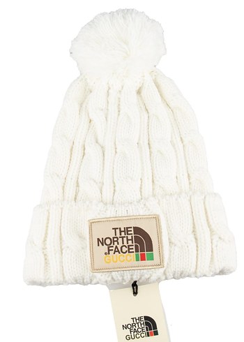 Pembe Örgü Kadın Bere The North Face Gucci - Görsel 7