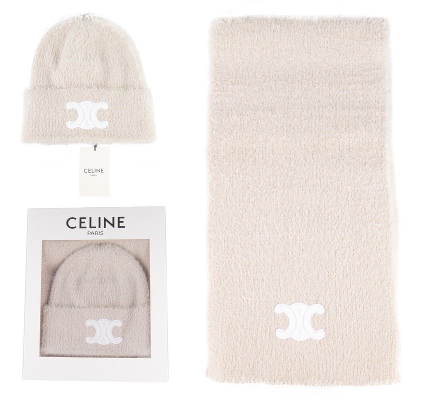 Kahverengi Kadın Örgü Bere - CELINE - Görsel 2