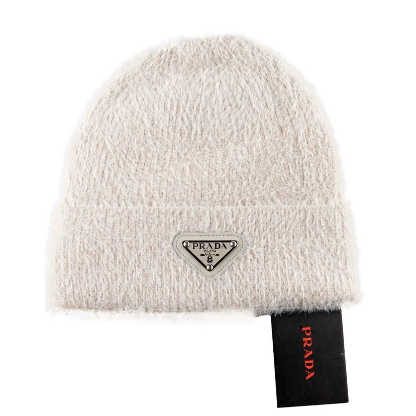 Kadın Kahverengi Örgü Sıcak Bere - Görsel 4