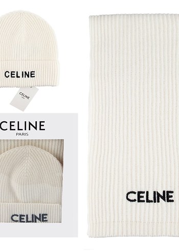 Pembe Örgü Celine Kadın Bere ve atkı. - Görsel 6