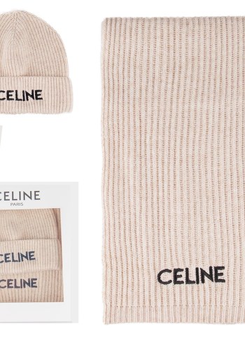 Pembe Örgü Celine Kadın Bere ve atkı. - Görsel 5