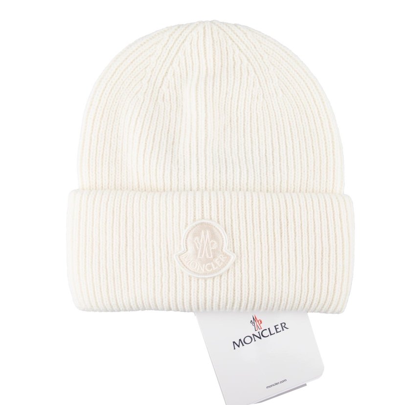 Beyaz Örgü Kadın Bere - Görsel 4