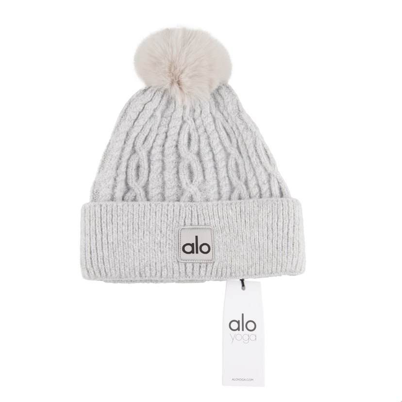 Kahverengi Örgü Kadın Yün Bere - Görsel 3