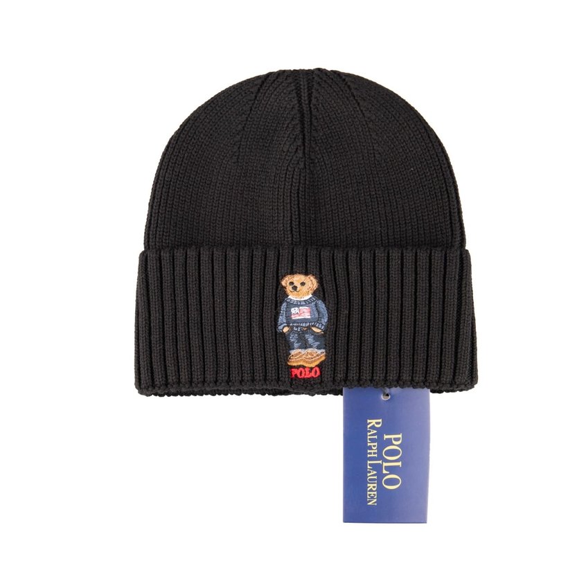 Gri Kadın Polo Ralph Lauren Örgü Bere - Görsel 4