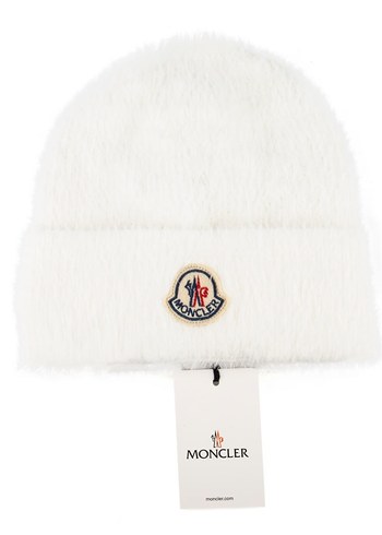 Moncler Bej Kadın Peluş Bere - Görsel 4
