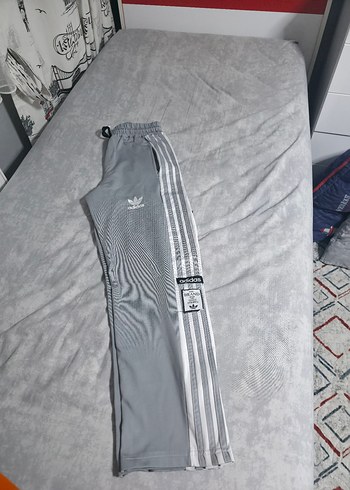 Gri Adidas Salaş Kesim Sweatpant - Görsel 3