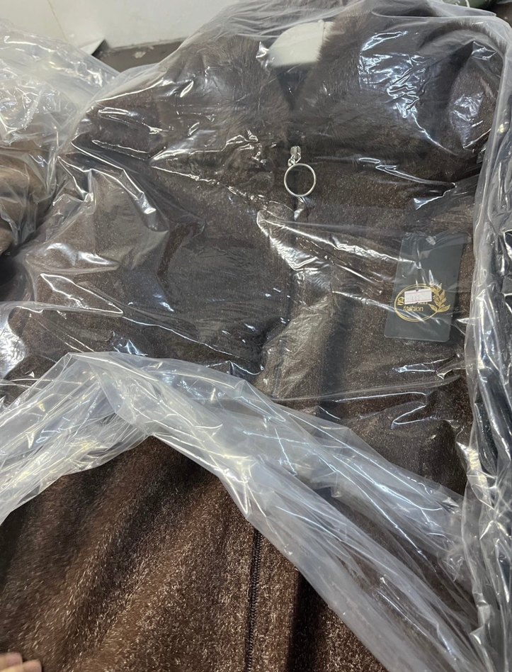 Kadın Kahverengi Parlak Triko Hırka - Görsel 4