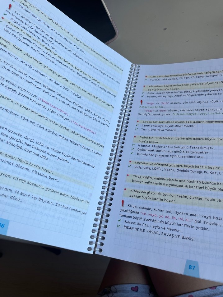 TYT Türkçe Destek Defterim Soru ve Notlar - Görsel 2