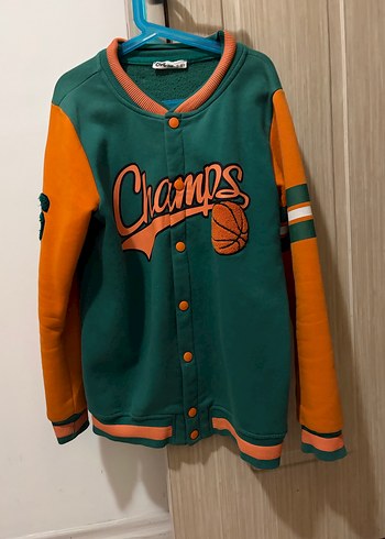 Civil Renkli Baskılı Erkek Spor Ceket 11 -12 Yaş - Görsel 2