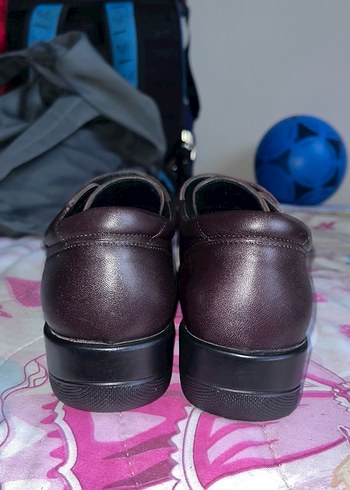 Kahverengi kadın ayakkabı - Görsel 5