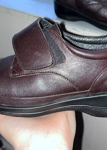 Kahverengi kadın ayakkabı - Görsel 3