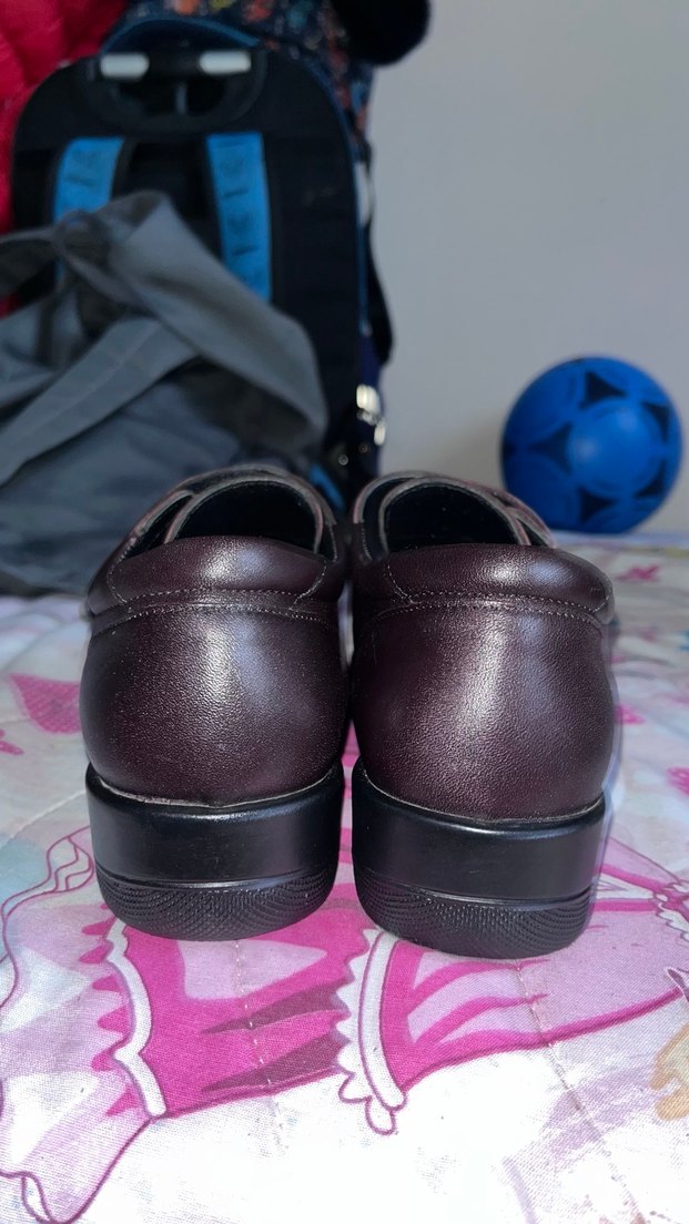 Kahverengi kadın ayakkabı - Görsel 5