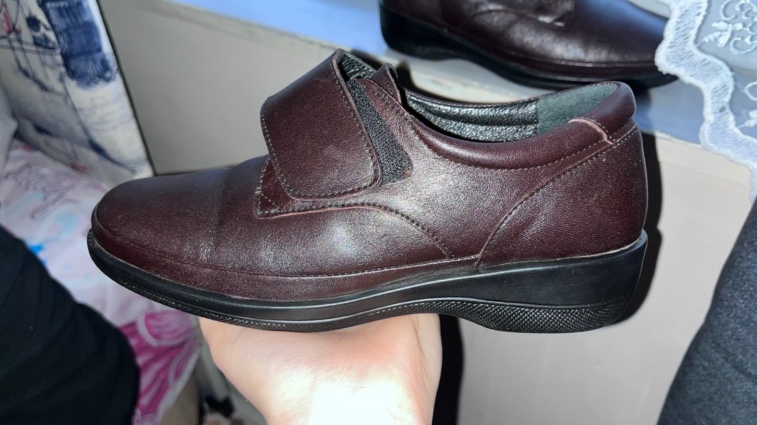 Kahverengi kadın ayakkabı - Görsel 3