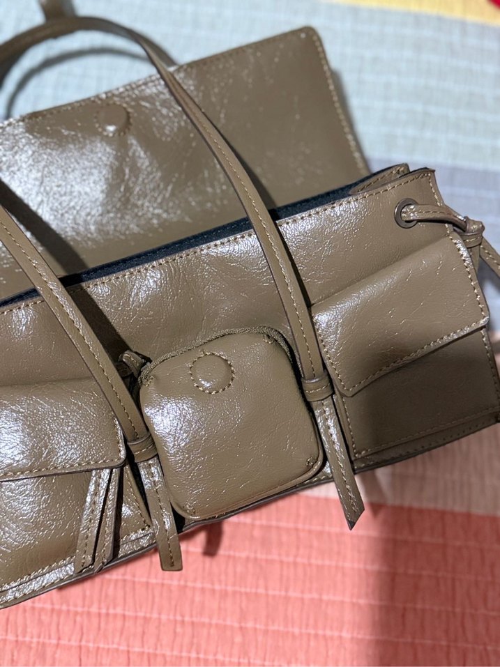 Haki Zara Kadın Çanta - Görsel 4