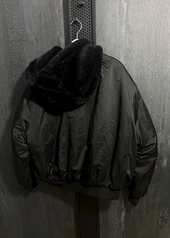 Çift taraflı zara bomber kürk - Görsel 3