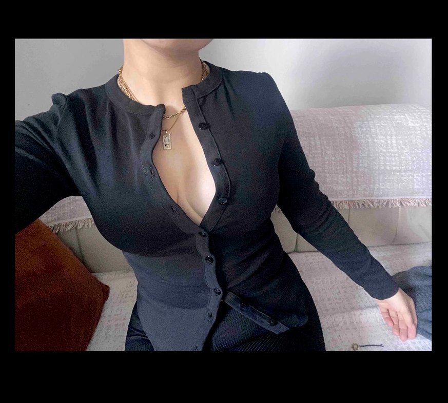 Gri melange siyah body - Görsel 4