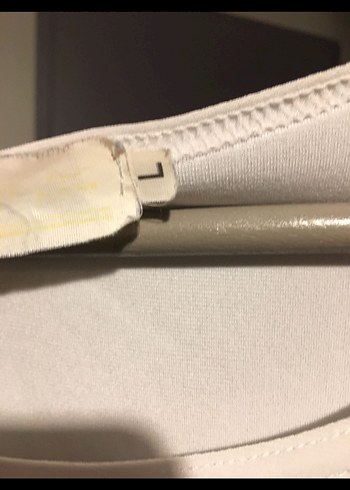 Drapeli Siyah Beyaz Hamile Bluzu  kullanılmış temiz - Görsel 5