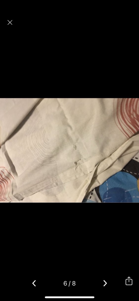 Beyaz Pastel Renkli Baskılı Yatak Örtüsü - Görsel 2