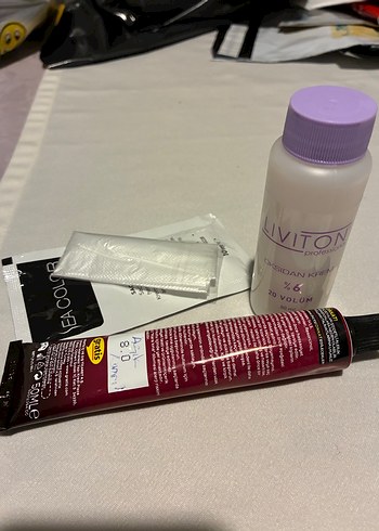 LIV Saç Boyası Seti 8.0 Açık Ton - Görsel 3