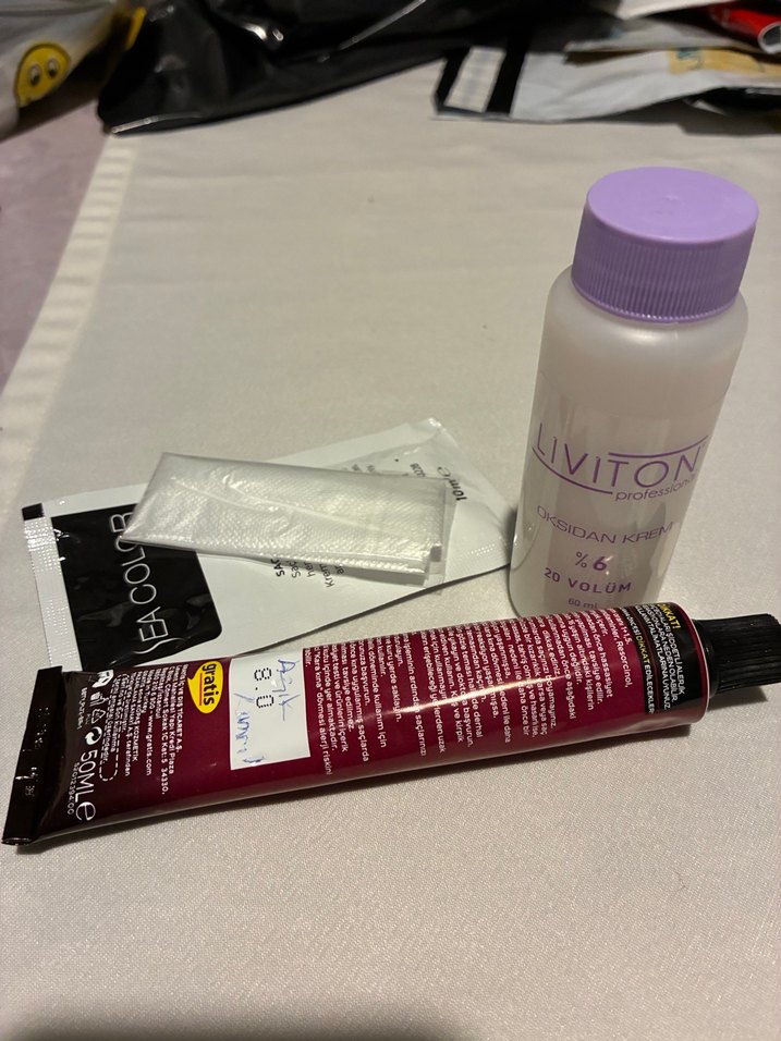 LIV Saç Boyası Seti 8.0 Açık Ton - Görsel 3