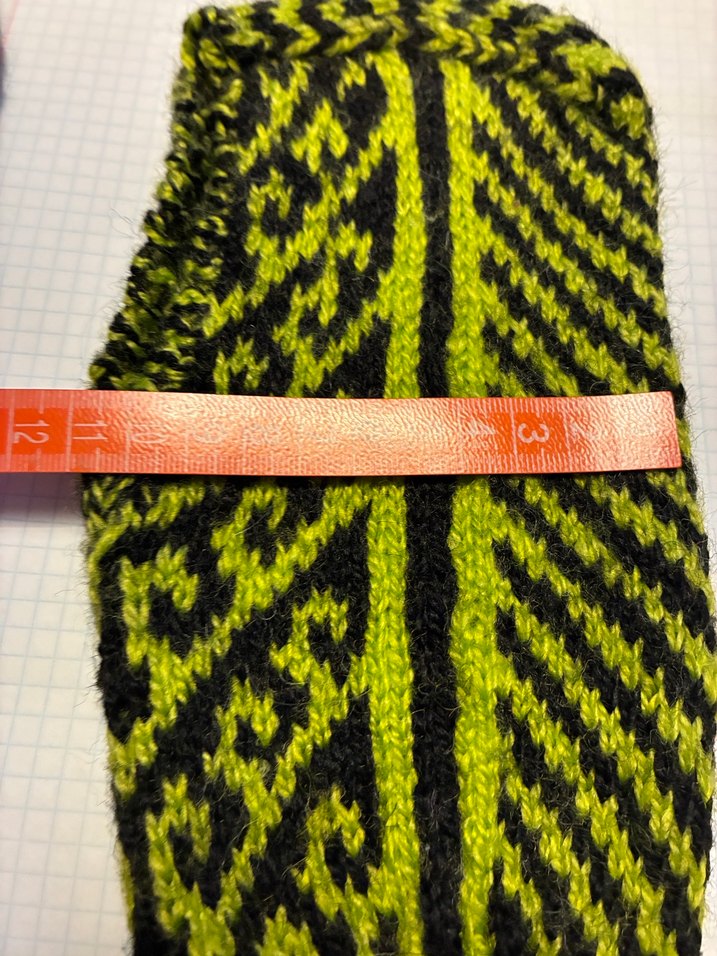 Örgü Desenli Ev Terliği Yeşil az kullanılmış - Görsel 4