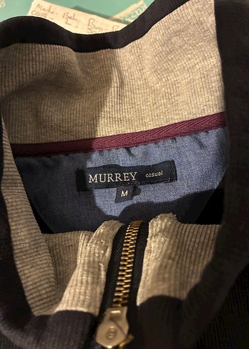 Dik Yakalı Çizgili Fermuarlı Erkek Kazak - Görsel 10