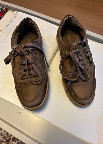 Kahverengi Sokak Tarzı Erkek Ayakkabı Bağcıklı - Görsel 4