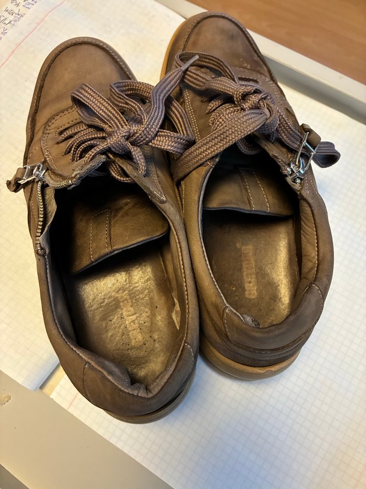 Kahverengi Sokak Tarzı Erkek Ayakkabı Bağcıklı - Görsel 2