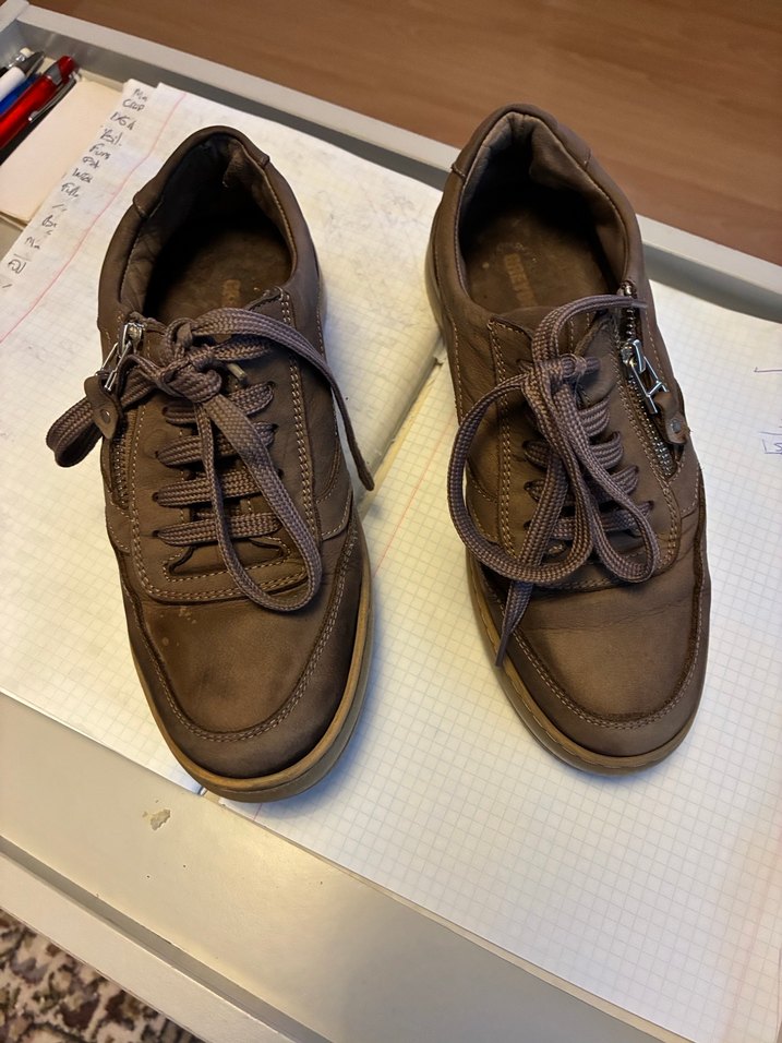 Kahverengi Sokak Tarzı Erkek Ayakkabı Bağcıklı - Görsel 4