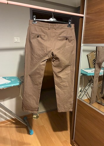 46 beden Bej Regular Fit Erkek Pantolon - Görsel 2