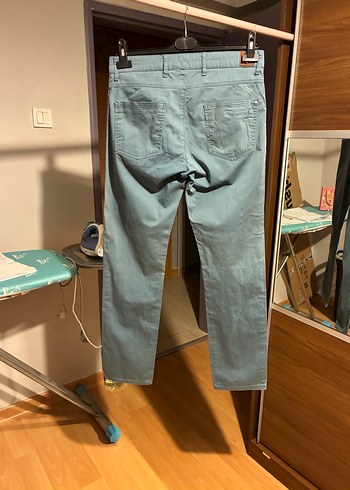 30/32 beden Erkek Mavi Denim Pantolon - Regular Fit - Görsel 2