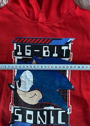 3-4 Yaş Sonic Sweatshirt - Görsel 6