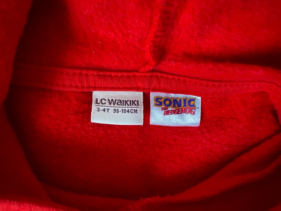 3-4 Yaş Sonic Sweatshirt - Görsel 4