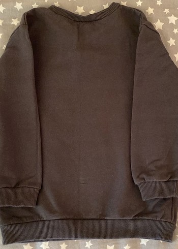 4-5 Yaş Dinozor Baskılı Gri Kazak - Görsel 2