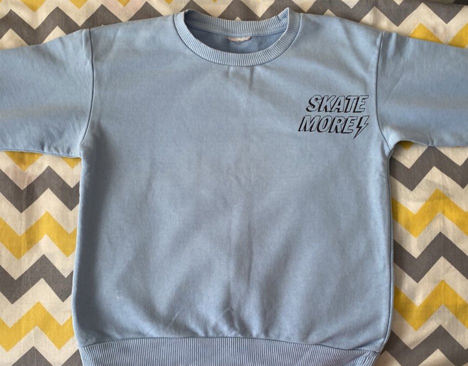 6 Yaş Mavi Kazak - Görsel 2