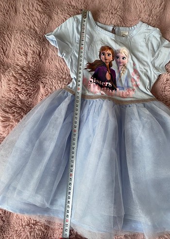 H&M Frozen Elbise - Görsel 4