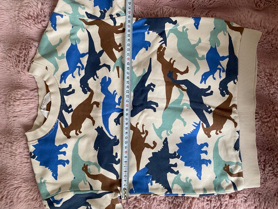 H&M Dinozor Baskılı Kazak - Görsel 5