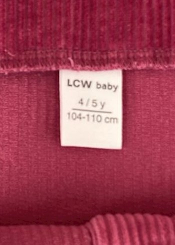 Pembe 4-5 Yaş Kadife Elbise - Görsel 3