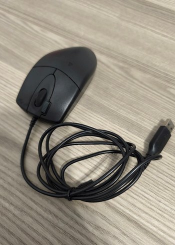 Kablolu Mouse siyah - Görsel 4