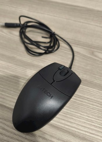 Kablolu Mouse siyah - Görsel 2