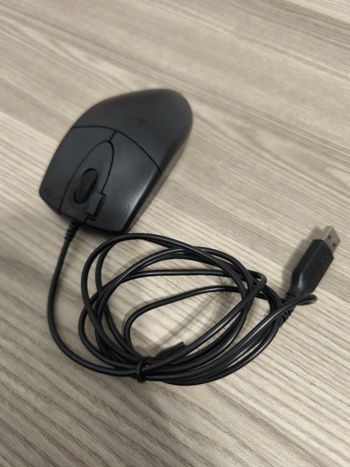 Kablolu Mouse siyah - Görsel 4