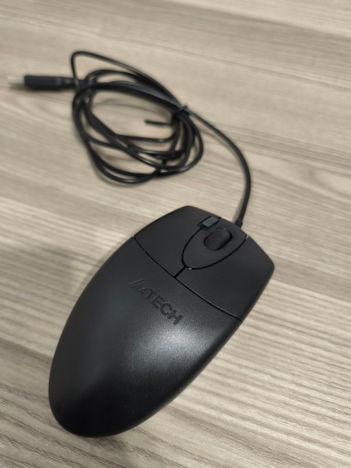 Kablolu Mouse siyah - Görsel 2